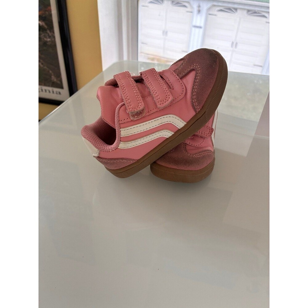 Cat & Jack Pink Double-Strap Toddler Sneakers – Size 7